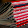 A pile of journals