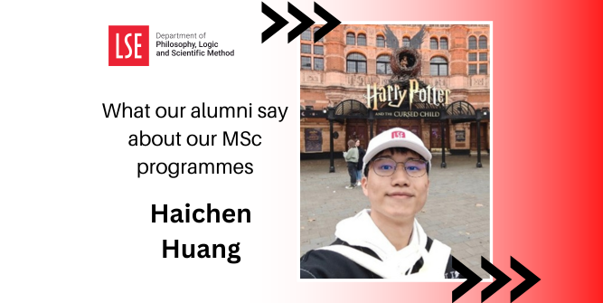 Haichen Huang (MSc Philosophy of Science, 2023-2024)