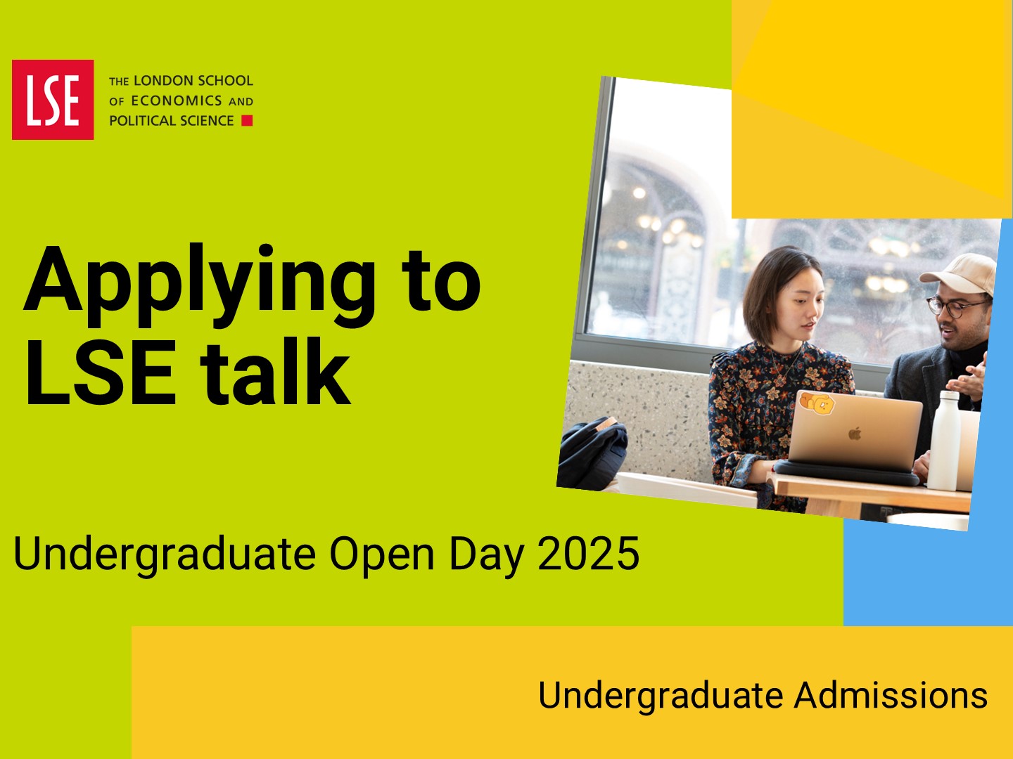 The Undergraduate Admissions team answer questions about the application process for 2026 entry