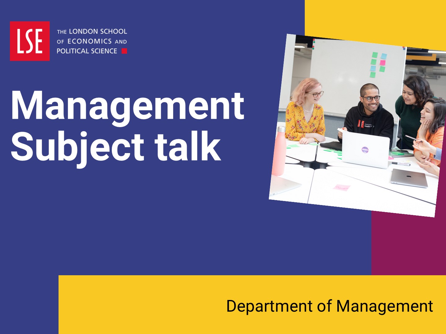 An introduction to studying management at LSE